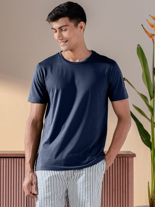 Ultralight Basic Crew Pure Cotton Lounge T-Shirts